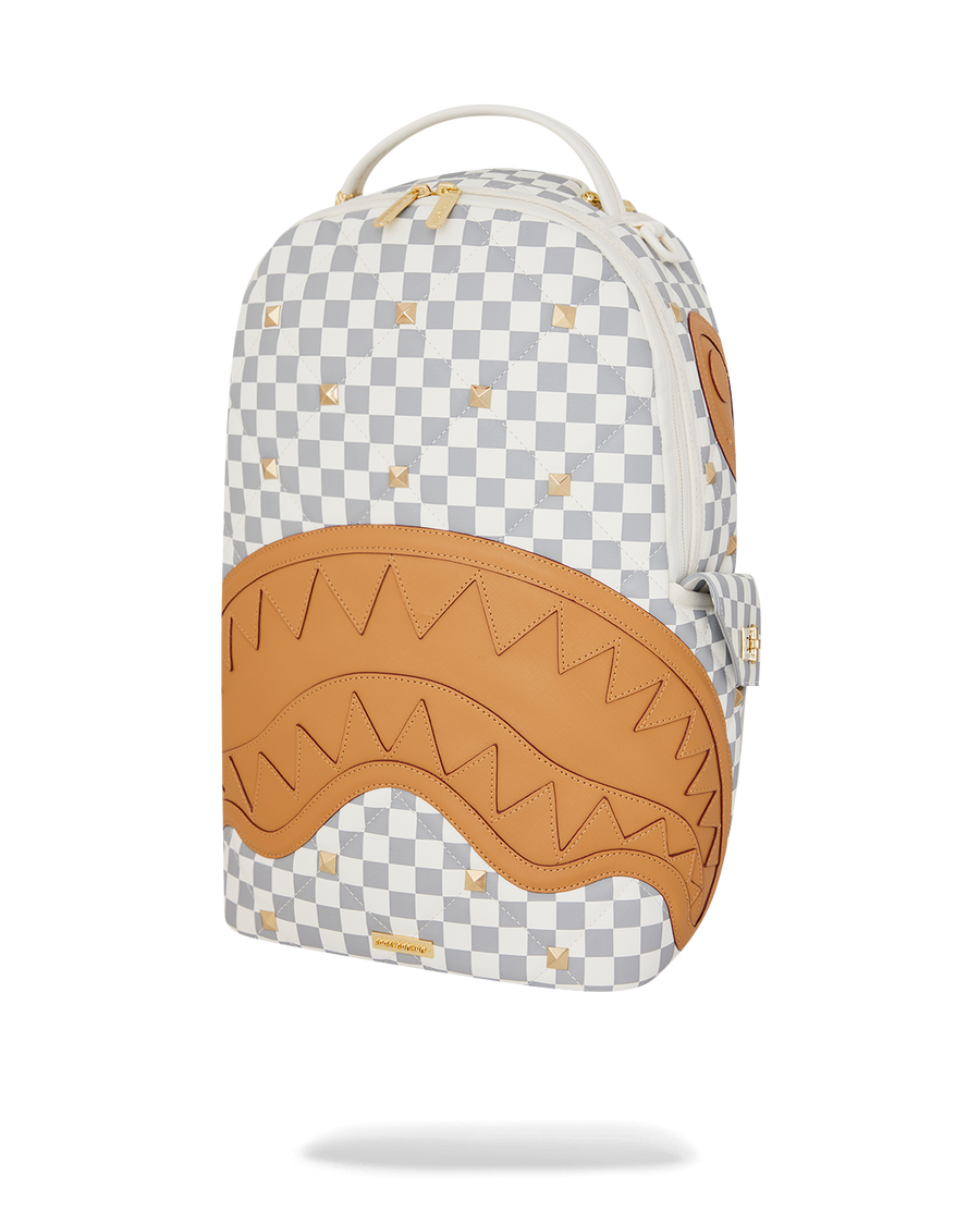 SPRAYGROUND® BACKPACK CREAM HENNY QUILT PUFF BACKPACK