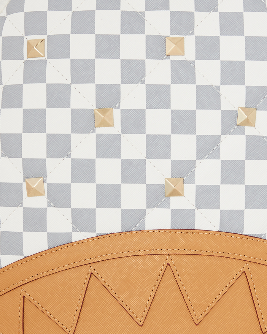 SPRAYGROUND® BACKPACK CREAM HENNY QUILT PUFF BACKPACK