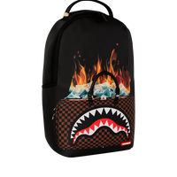 SPRAYGROUND® BACKPACK BAG OF MONEY ON FIRE BACKPACK