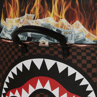 SPRAYGROUND® BACKPACK BAG OF MONEY ON FIRE BACKPACK