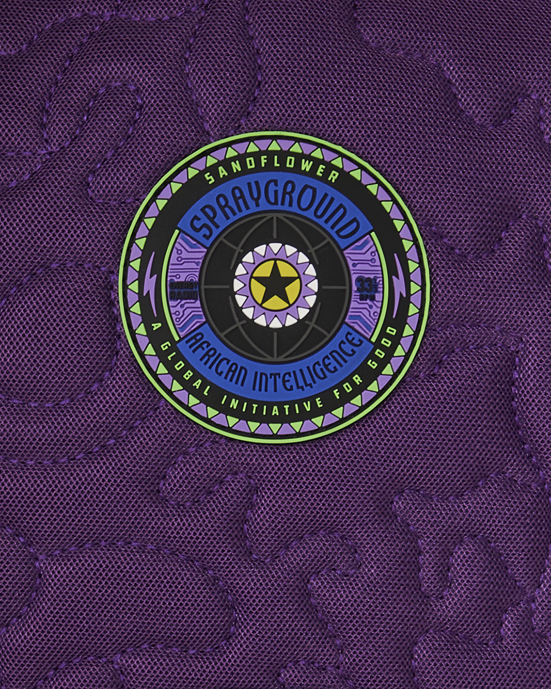 SPRAYGROUND® BACKPACK AI QUILTED IRIDESCENT BACKPACK