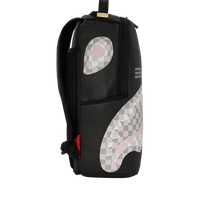 SPRAYGROUND® BACKPACK SHARK CENTRAL CREAM BLACK CHECK BACKPACK