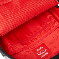 SPRAYGROUND® BACKPACK SHARK CENTRAL CREAM BLACK CHECK BACKPACK