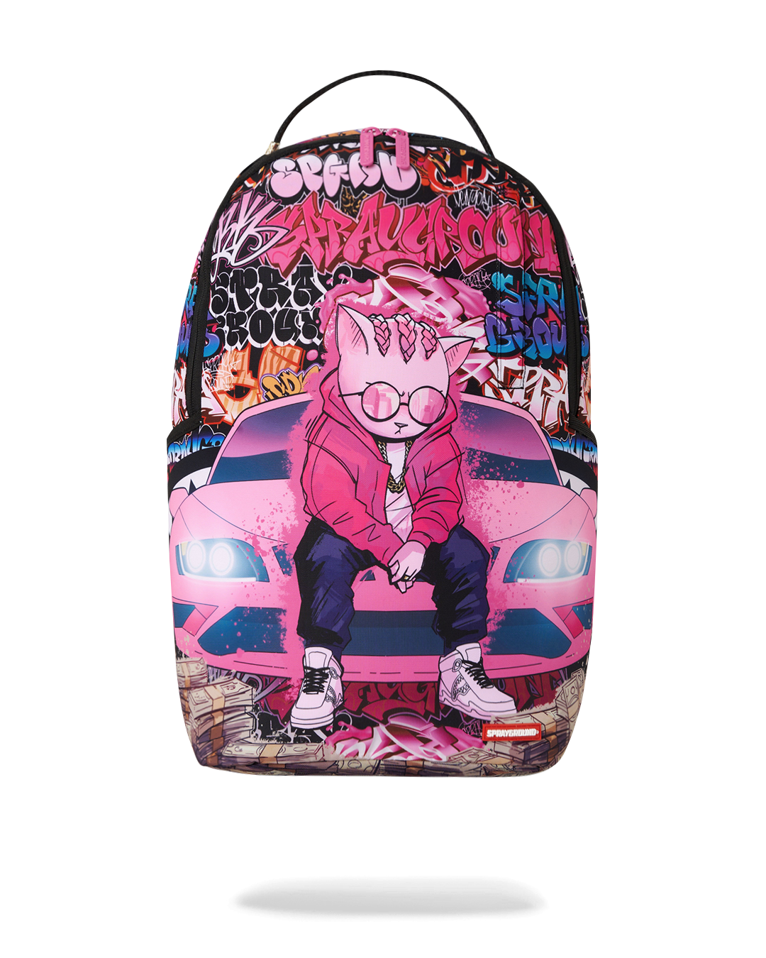 SPRAYGROUND® BACKPACK CASH STACKS KITTY BACKPACK