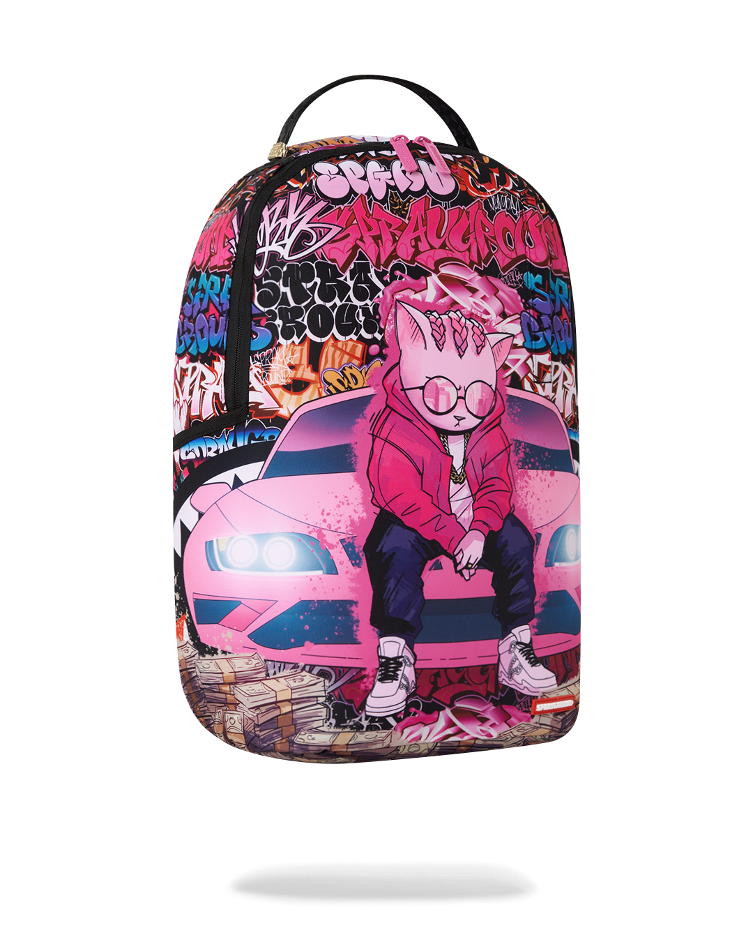 SPRAYGROUND® BACKPACK CASH STACKS KITTY BACKPACK