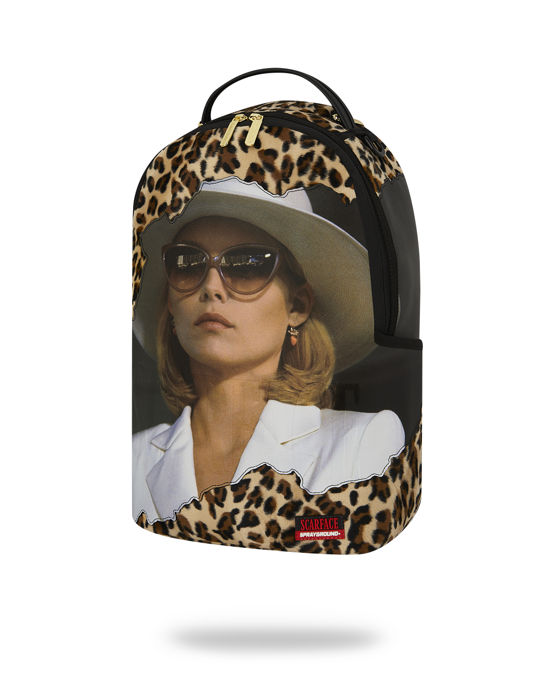 SPRAYGROUND® BACKPACK SCARFACE ELVIRA LEOPARD PRINT BACKPACK