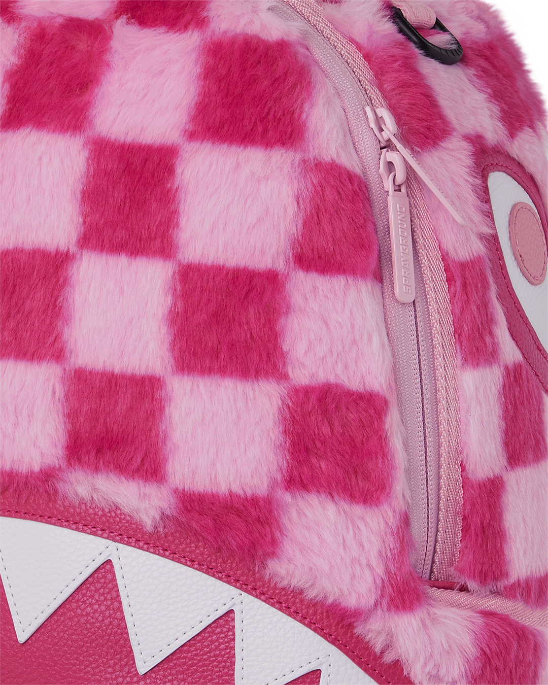 SPRAYGROUND® BACKPACK PINK FUR CHECK BACKPACK