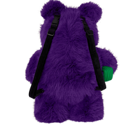 SPRAYGROUND® BACKPACK FURZILLA SHARK (PURP) MONEYBEAR BACKPACK