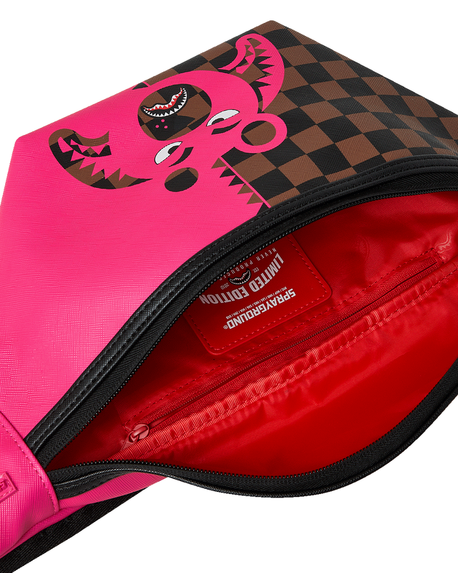 SPRAYGROUND® CROSSBODY GUMDROP MONEY BEAR SHARK SAVVY CROSSBODY