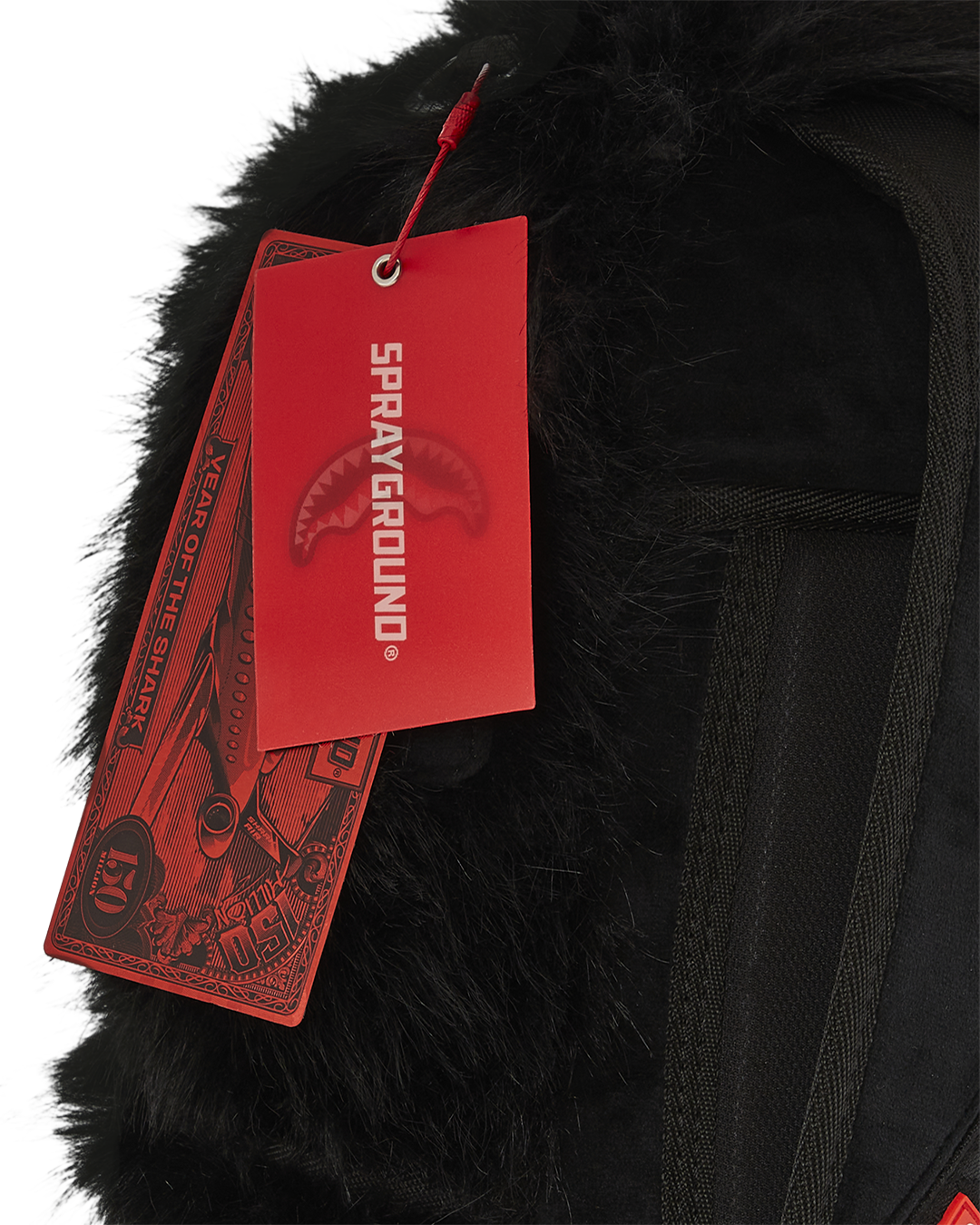 SPRAYGROUND® BACKPACK FUR CRAY BLACK BACKPACK