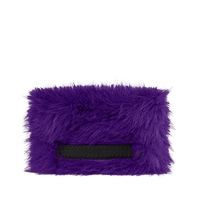 SPRAYGROUND® POUCHETTE FURZILLA SHARK (PURP) CROSSOVER CLUTCH