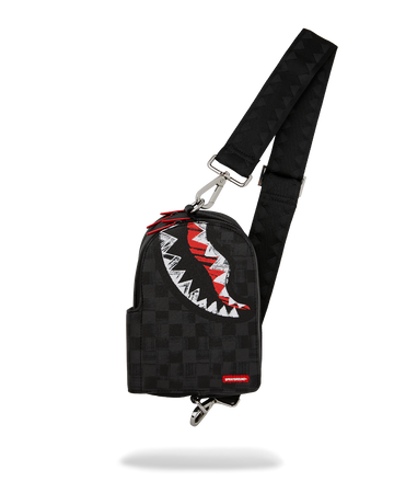 SPRAYGROUND® SLING SCRIBBLE SHARK BACKPACK SLING