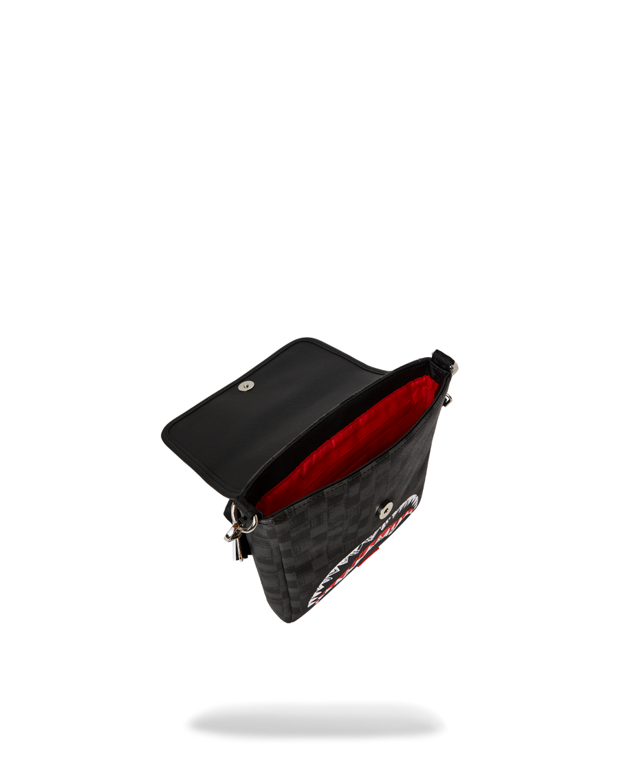 SPRAYGROUND® SLING SCRIBBLE SHARK MESSENGER SLING