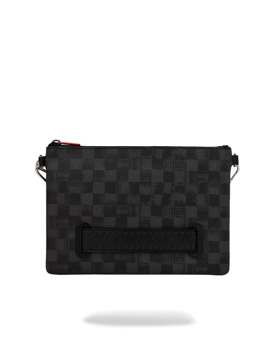 SPRAYGROUND® POUCHETTE SCRIBBLE SHARK CROSSOVER CLUTCH