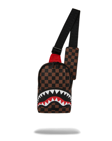SPRAYGROUND® SLING CHECK 2 EMBOSS BACKPACK SLING