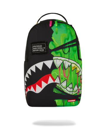 SPRAYGROUND® BACKPACK ZOMBIE OOZE SHARK CENTRAL BACKPACK