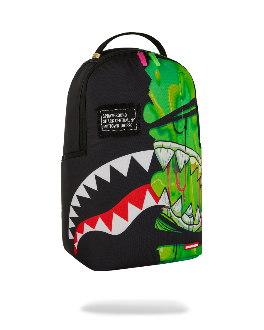 SPRAYGROUND® BACKPACK ZOMBIE OOZE SHARK CENTRAL BACKPACK