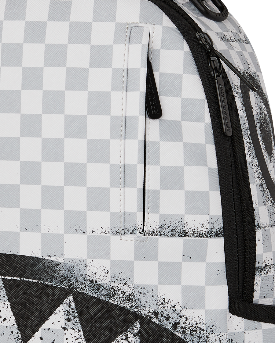 SPRAYGROUND® BACKPACK BLACK STENCIL SHARK BACKPACK