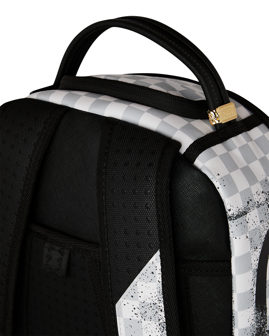 SPRAYGROUND® BACKPACK BLACK STENCIL SHARK BACKPACK