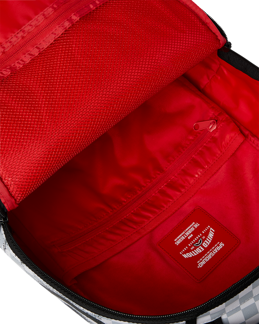 SPRAYGROUND® BACKPACK BLACK STENCIL SHARK BACKPACK