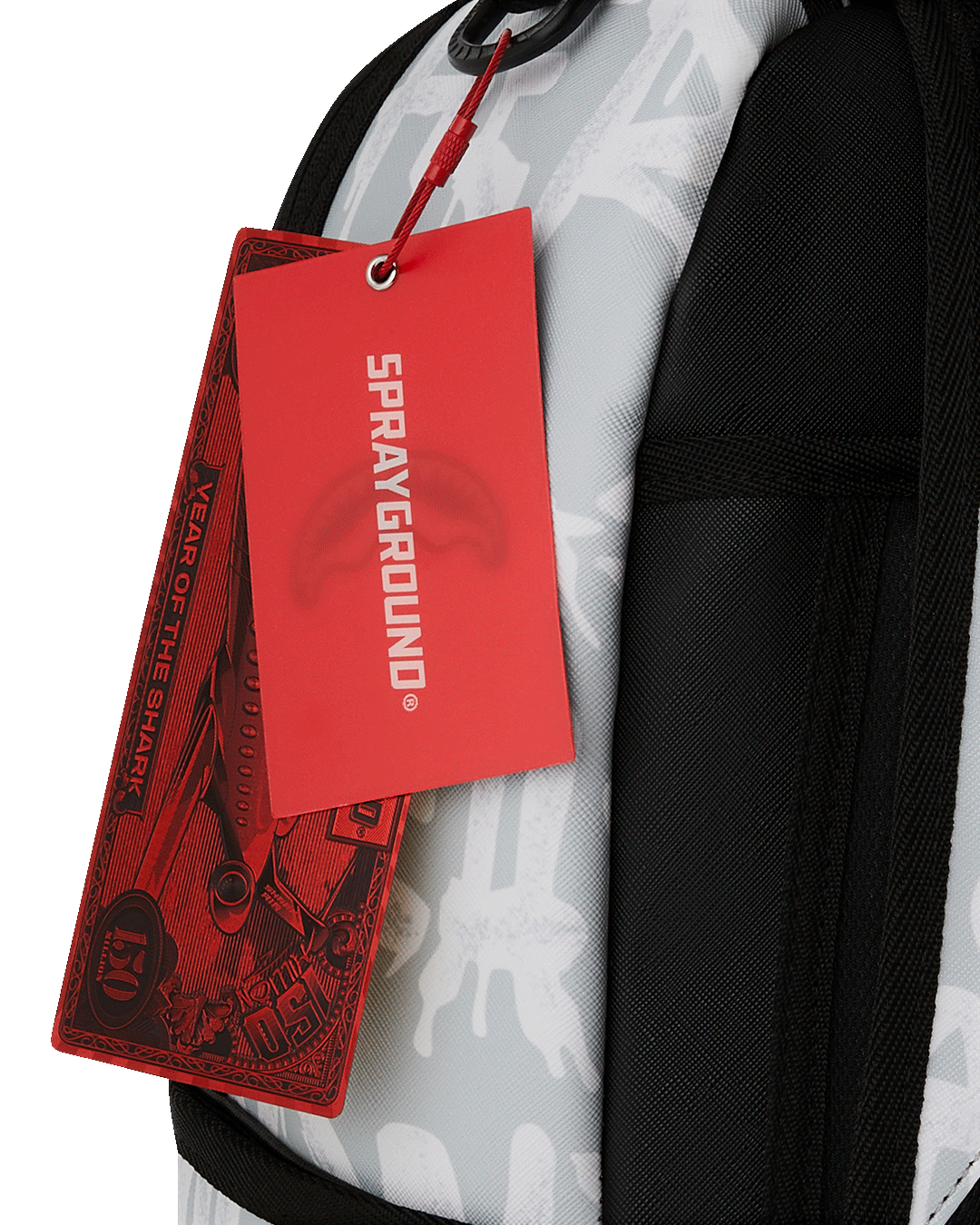 SPRAYGROUND® BACKPACK MONEY BEAR GRAFFITI FLOAT BACKPACK