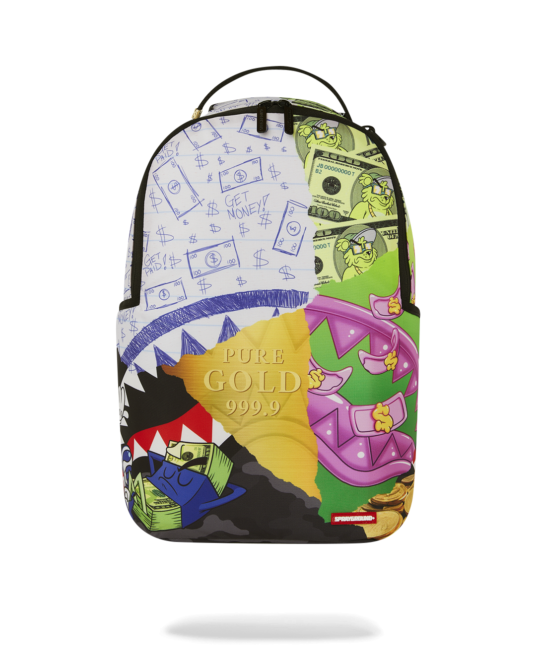 SPRAYGROUND® BACKPACK MEAN MONEY COLLAGE BACKPACK