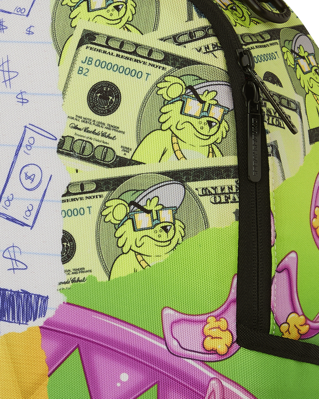 SPRAYGROUND® BACKPACK MEAN MONEY COLLAGE BACKPACK