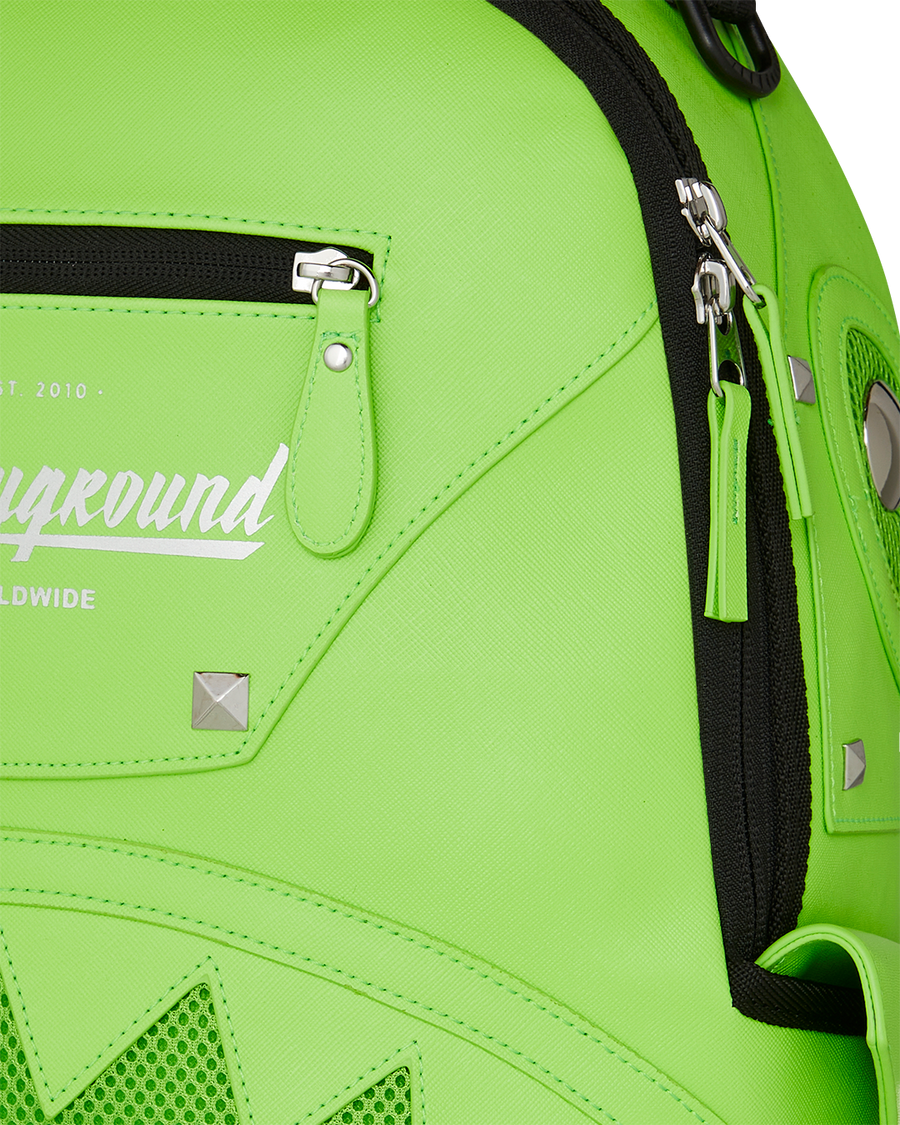 SPRAYGROUND® BACKPACK GREEN MEANIE BACKPACK