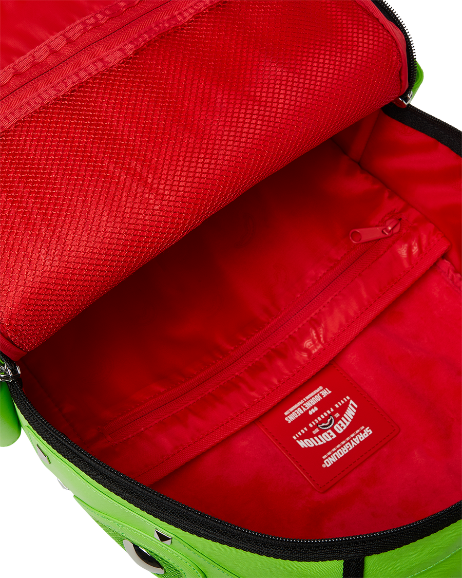 SPRAYGROUND® BACKPACK GREEN MEANIE BACKPACK