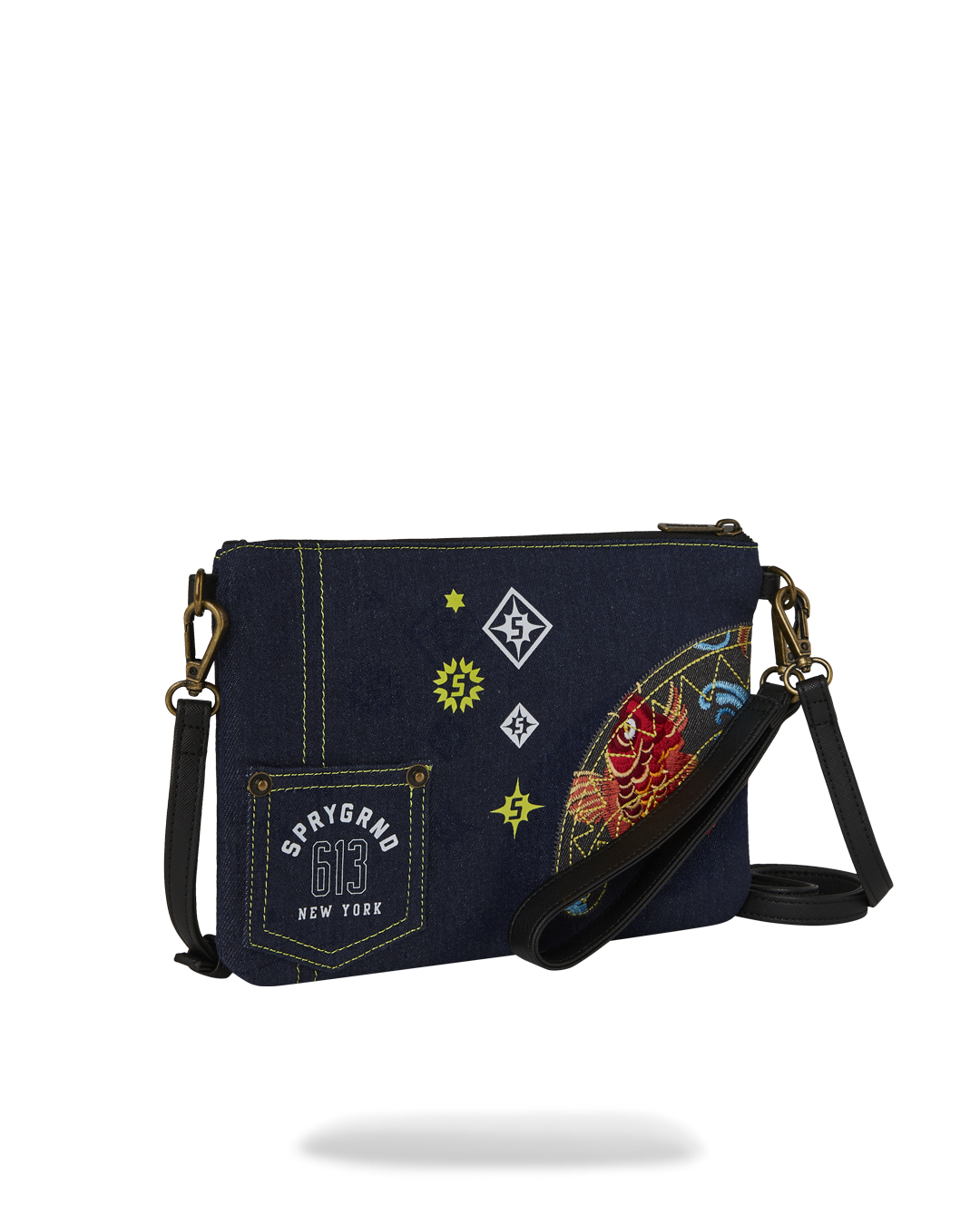 SPRAYGROUND® POUCHETTE EVISU STYLE CROSSOVER CLUTCH