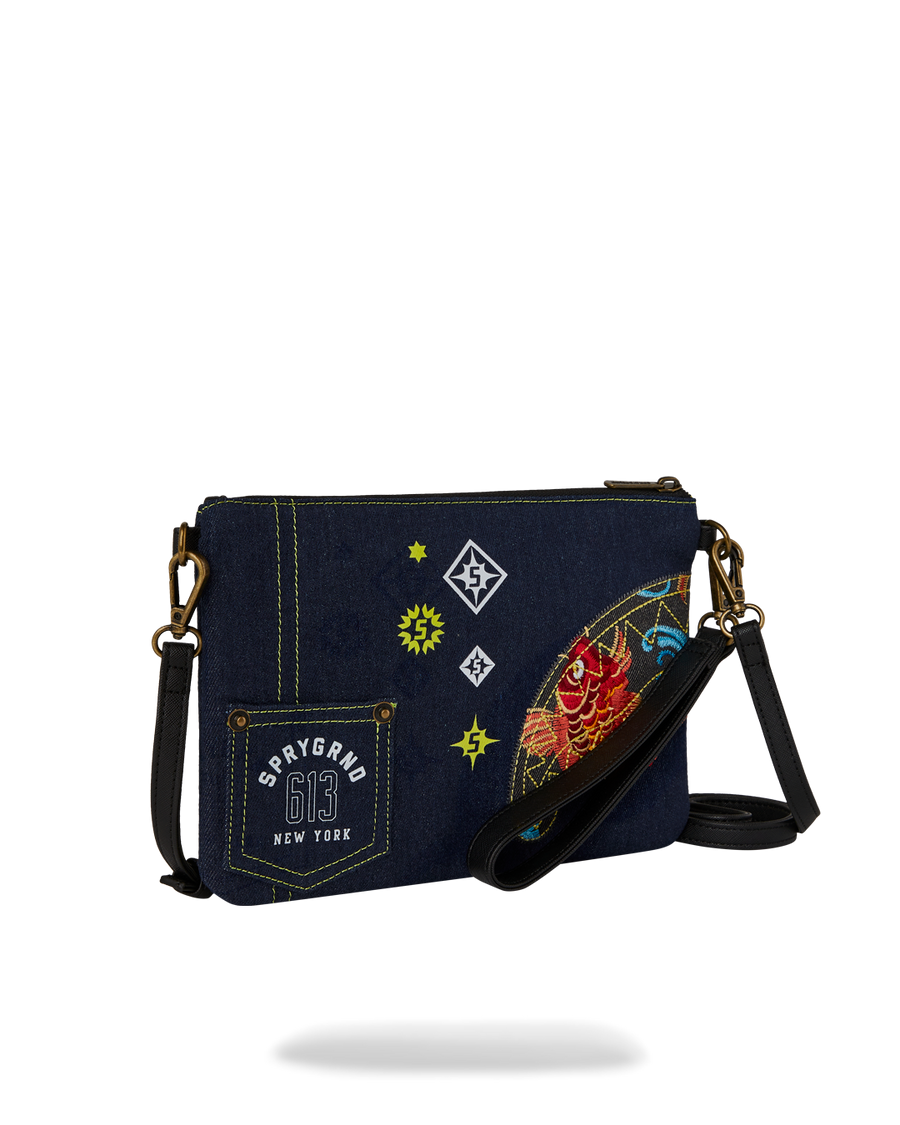 SPRAYGROUND® POUCHETTE EVISU STYLE CROSSOVER CLUTCH
