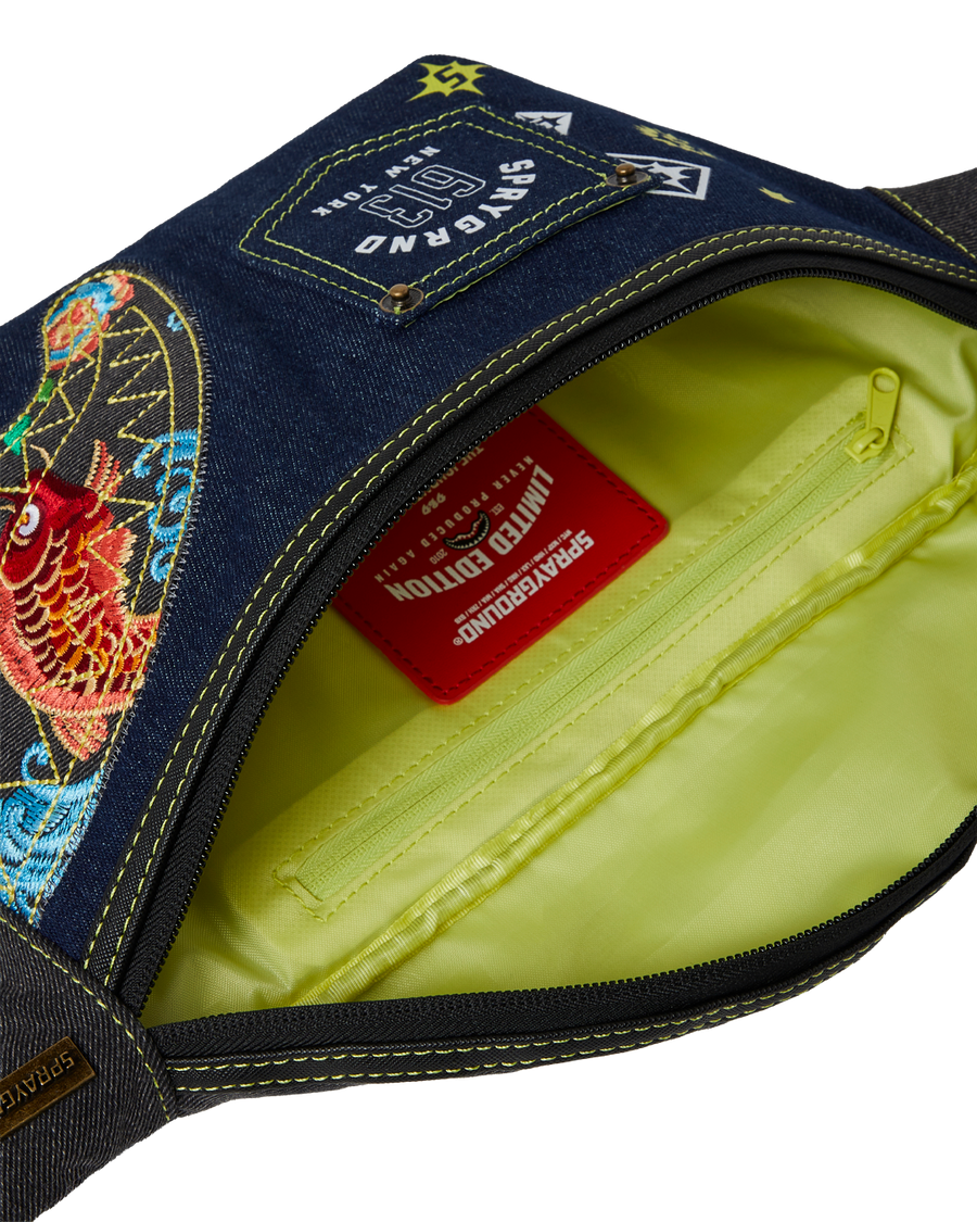 SPRAYGROUND® CROSSBODY EVISU STYLE SAVVY CROSSBODY