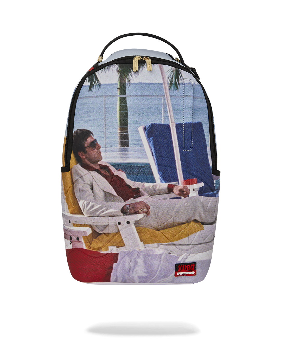 SPRAYGROUND® BACKPACK SCARFACE TONY MONTANA CHILLIN BACKPACK