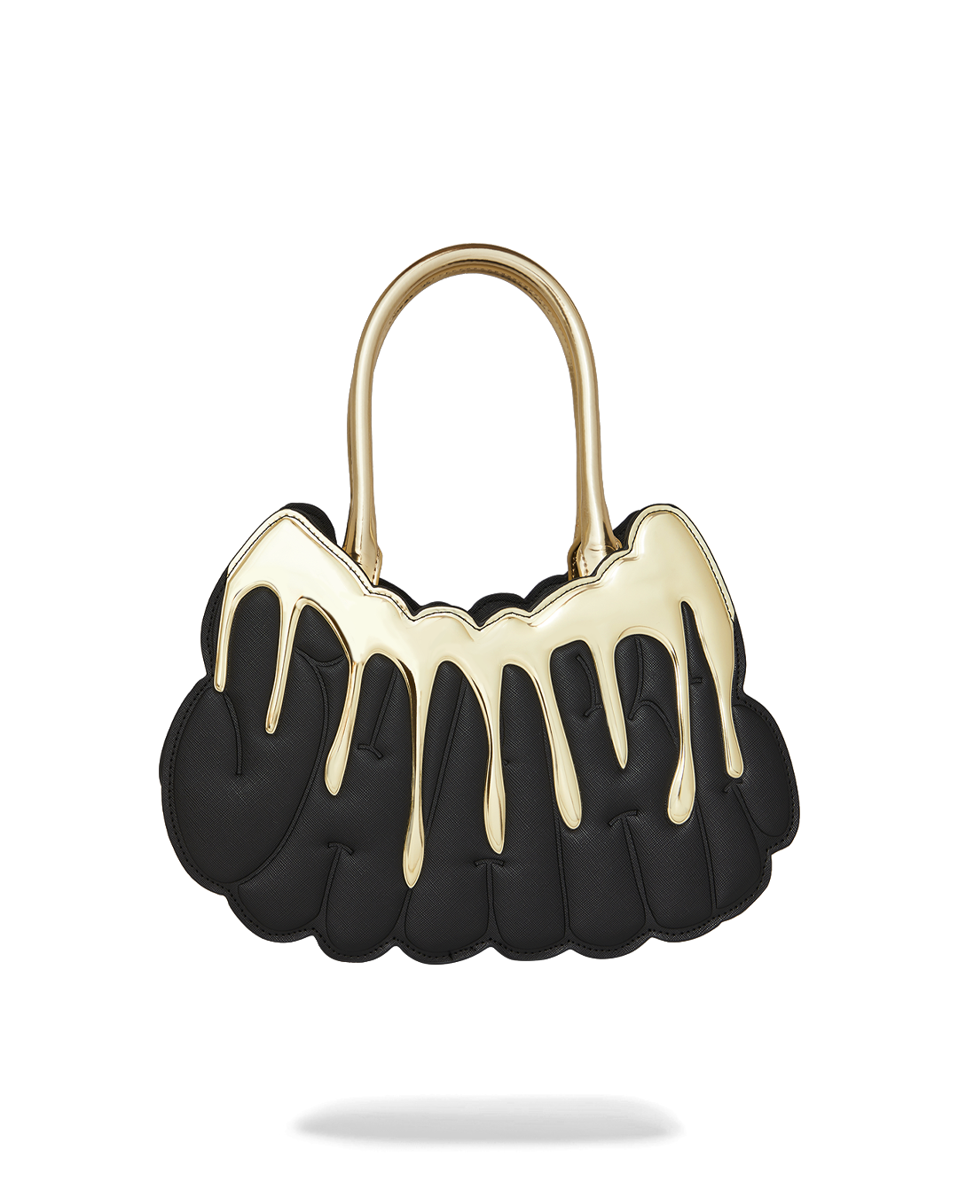 SPRAYGROUND® HANDBAG GOLD AND DANGEROUS SHARK HANDBAG