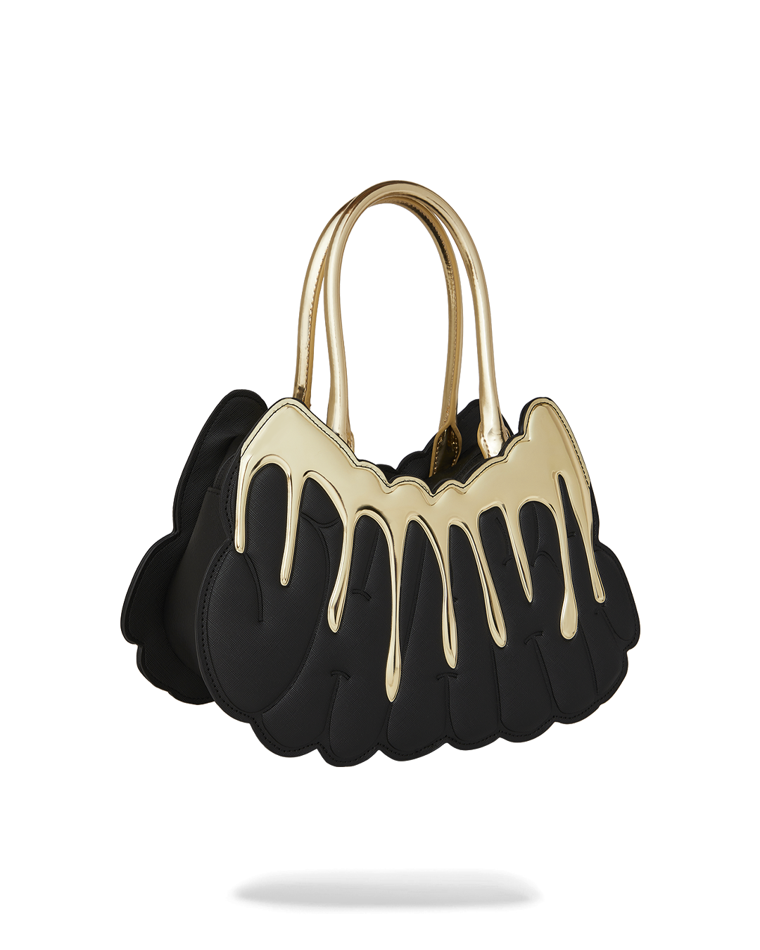 SPRAYGROUND® HANDBAG GOLD AND DANGEROUS SHARK HANDBAG