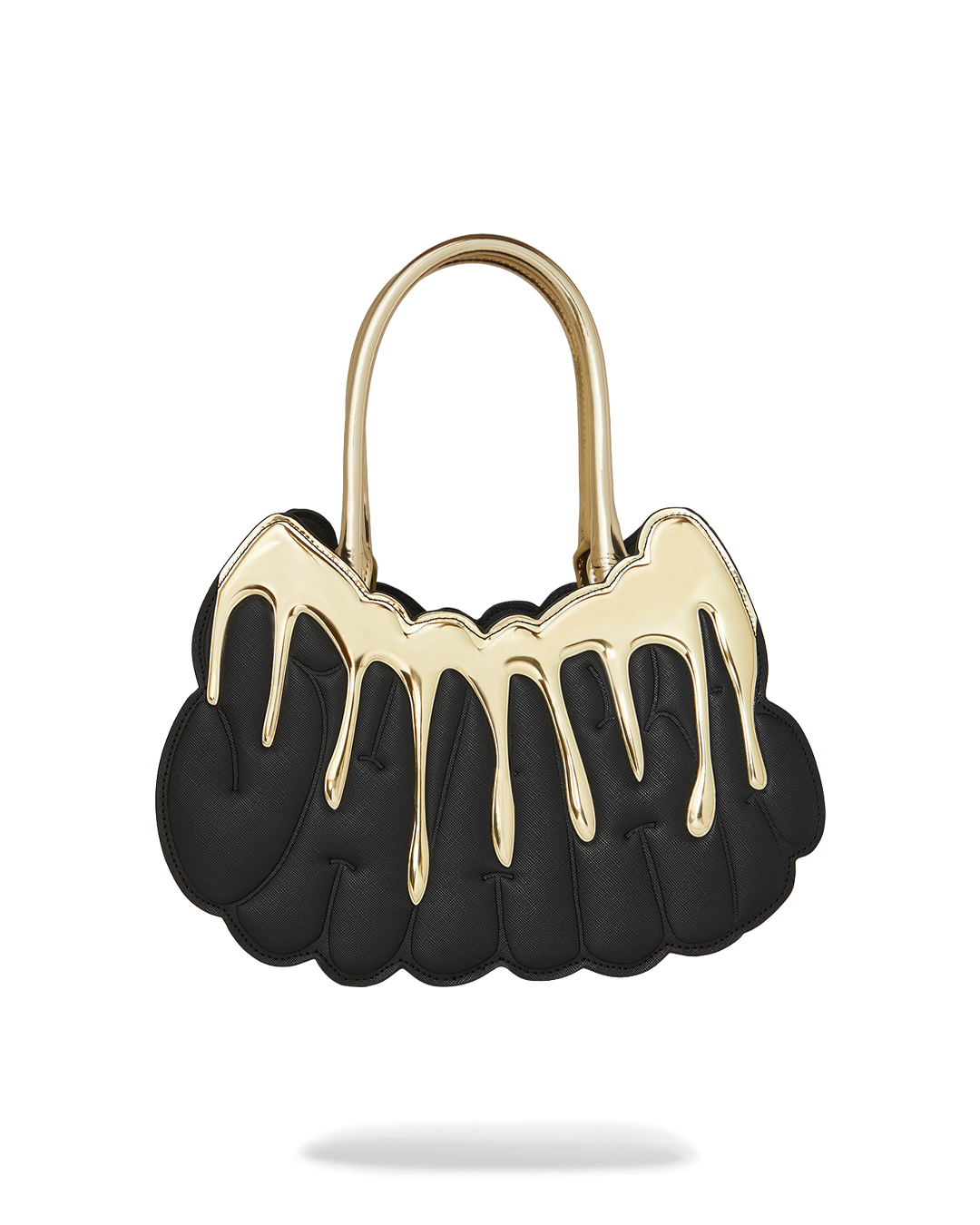 SPRAYGROUND® HANDBAG GOLD AND DANGEROUS SHARK HANDBAG
