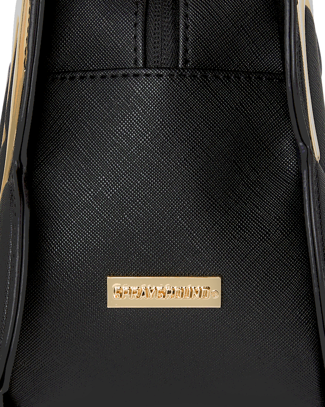 SPRAYGROUND® HANDBAG GOLD AND DANGEROUS SHARK HANDBAG