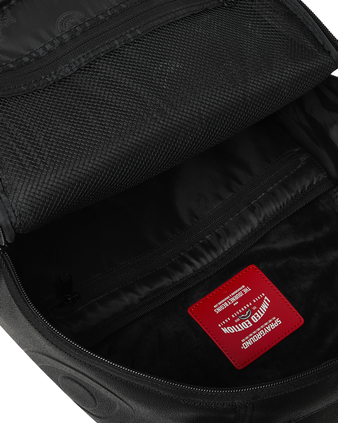 SPRAYGROUND® BACKPACK GOLD BRICK LUXE BLACK BACKPACK