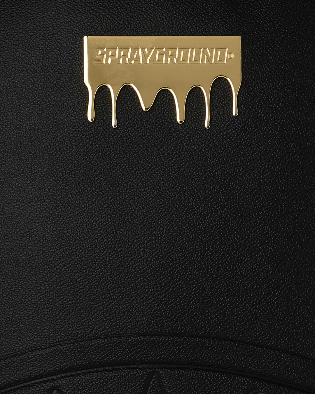 SPRAYGROUND® BACKPACK GOLD BRICK LUXE BLACK BACKPACK