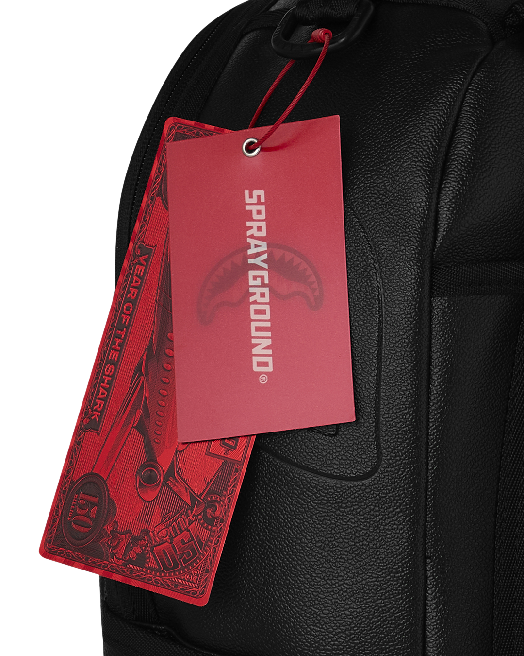 SPRAYGROUND® BACKPACK GOLD BRICK LUXE BLACK BACKPACK