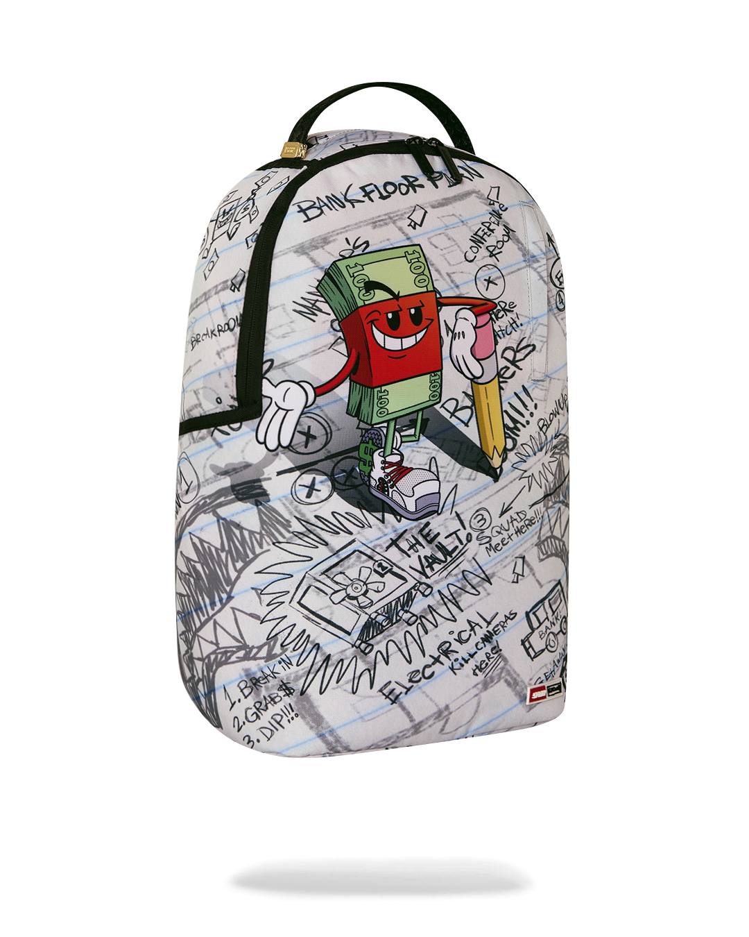 SPRAYGROUND® BACKPACK MONEY BOY PENCIL DOODLES