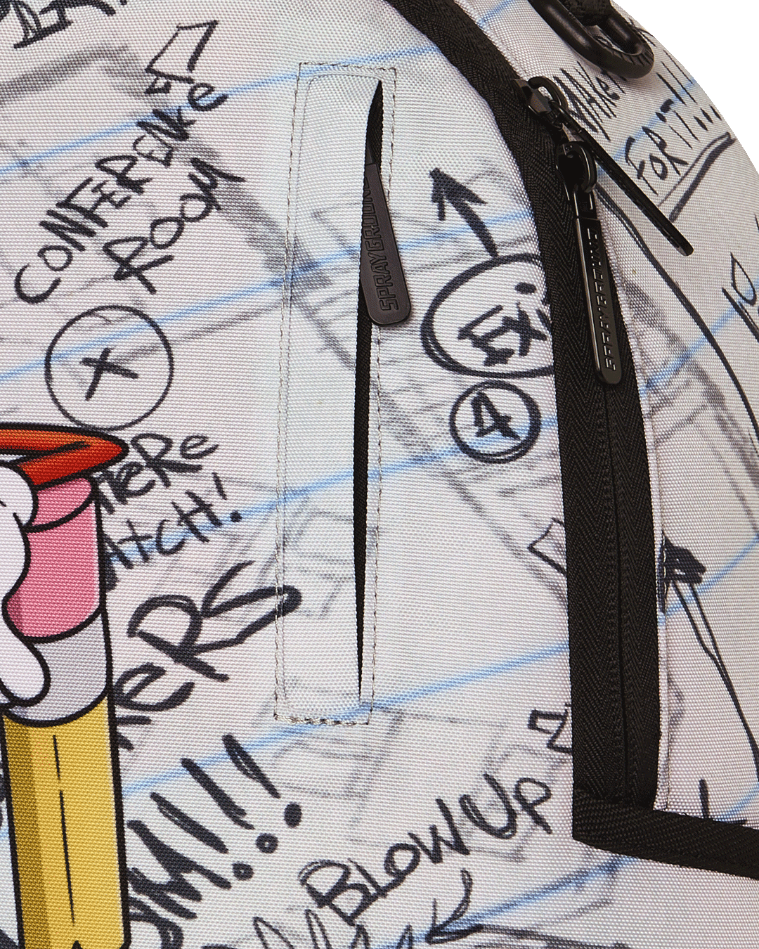 SPRAYGROUND® BACKPACK MONEY BOY PENCIL DOODLES