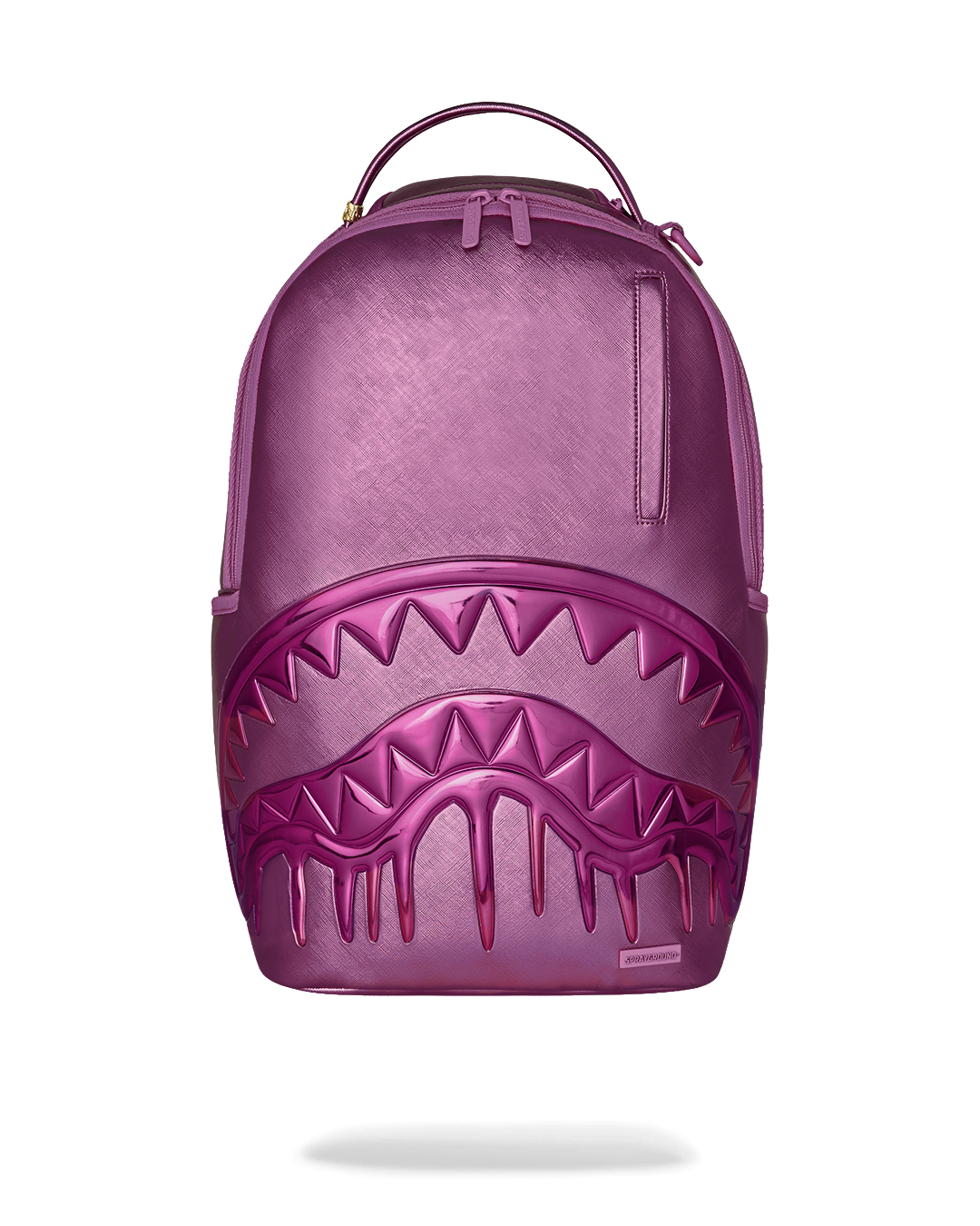 SPRAYGROUND® BACKPACK METALLIC PINK METALLIC DRIP BACKPACK