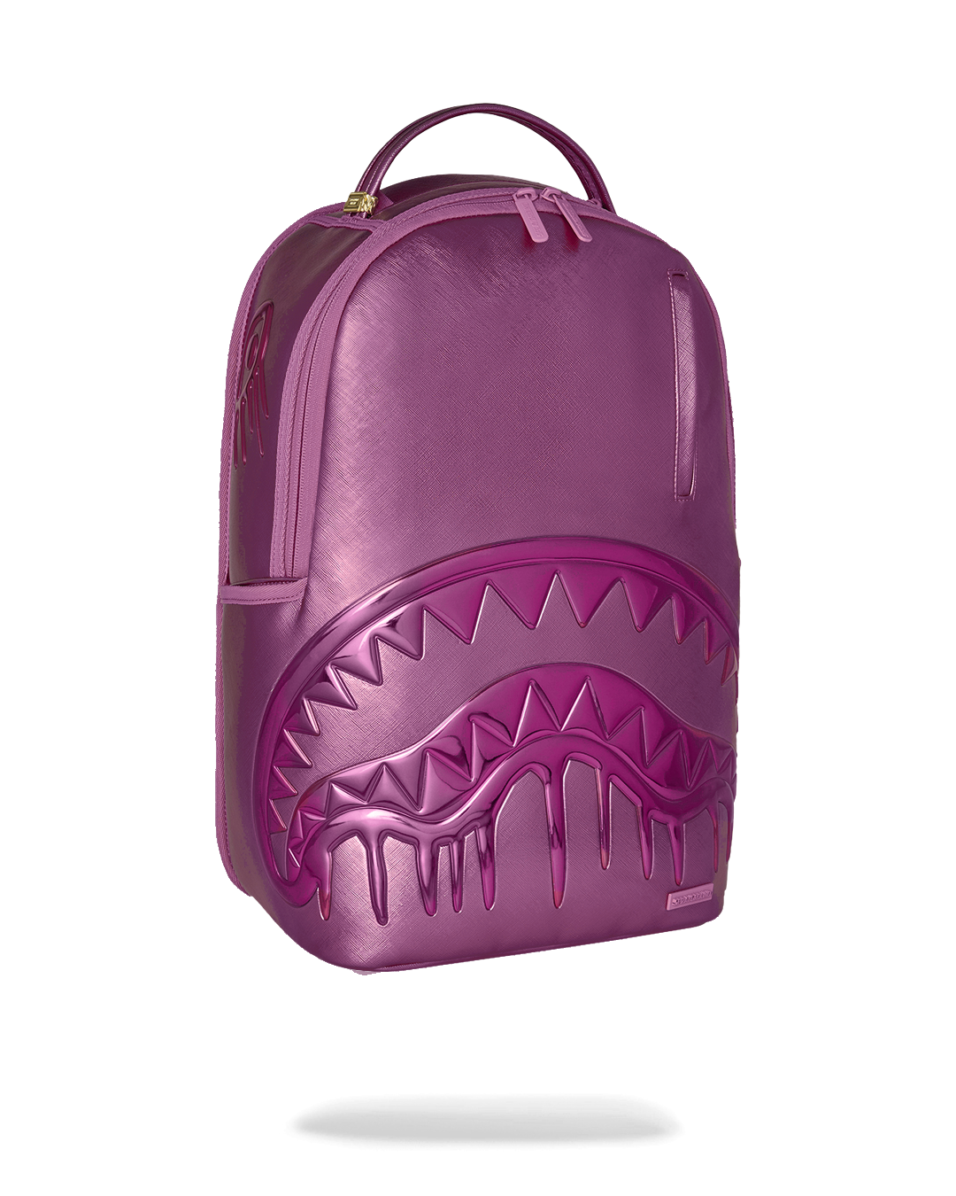 SPRAYGROUND® BACKPACK METALLIC PINK METALLIC DRIP BACKPACK