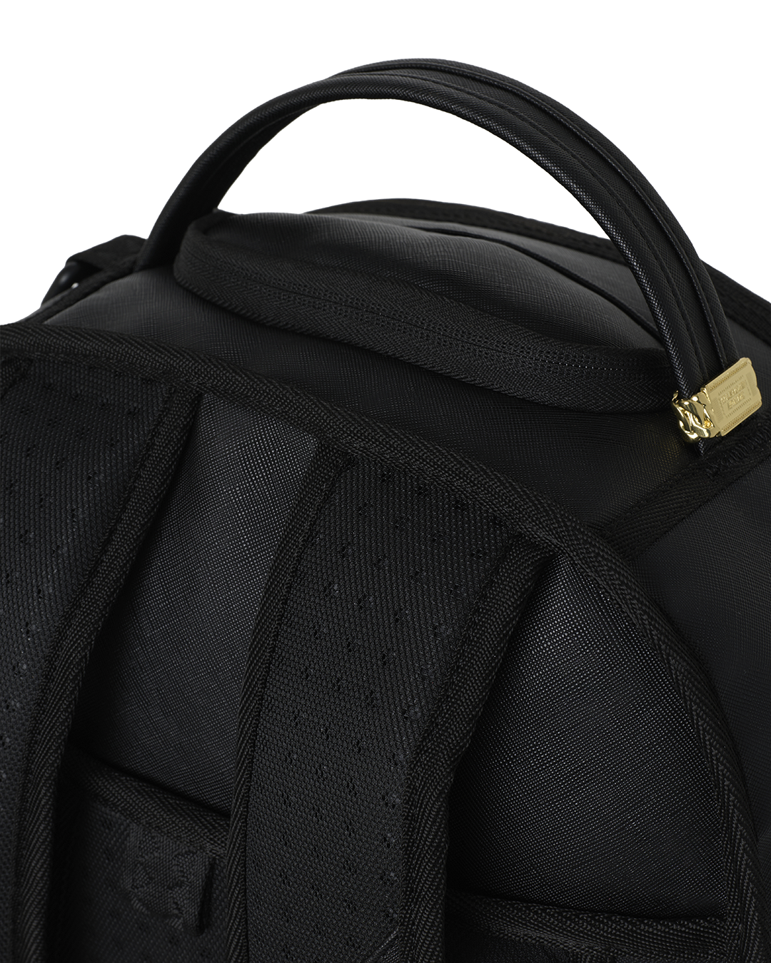 SPRAYGROUND® BACKPACK BLACKED OUT METALLIC DRIP BACKPACK