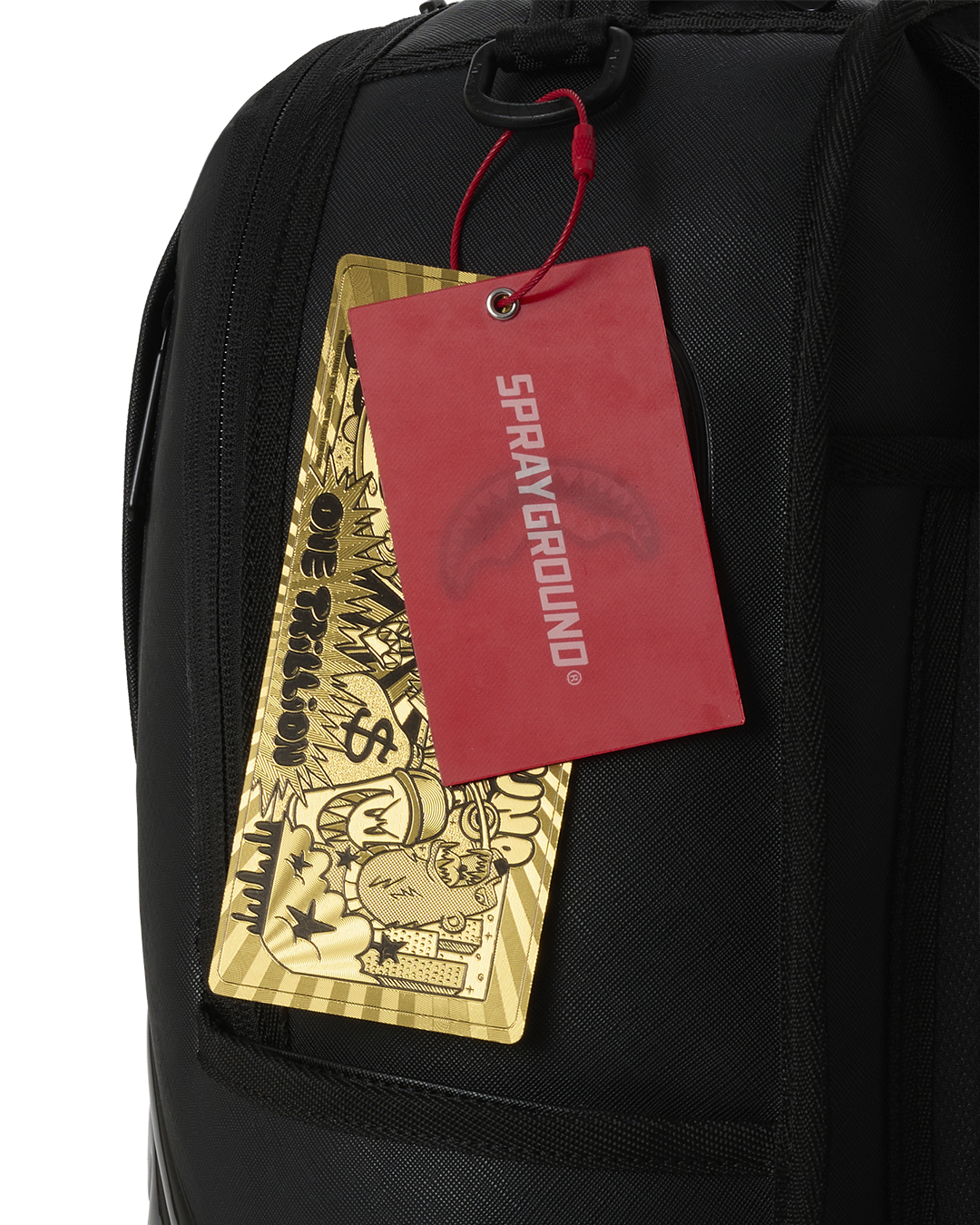 SPRAYGROUND® BACKPACK BLACKED OUT METALLIC DRIP BACKPACK