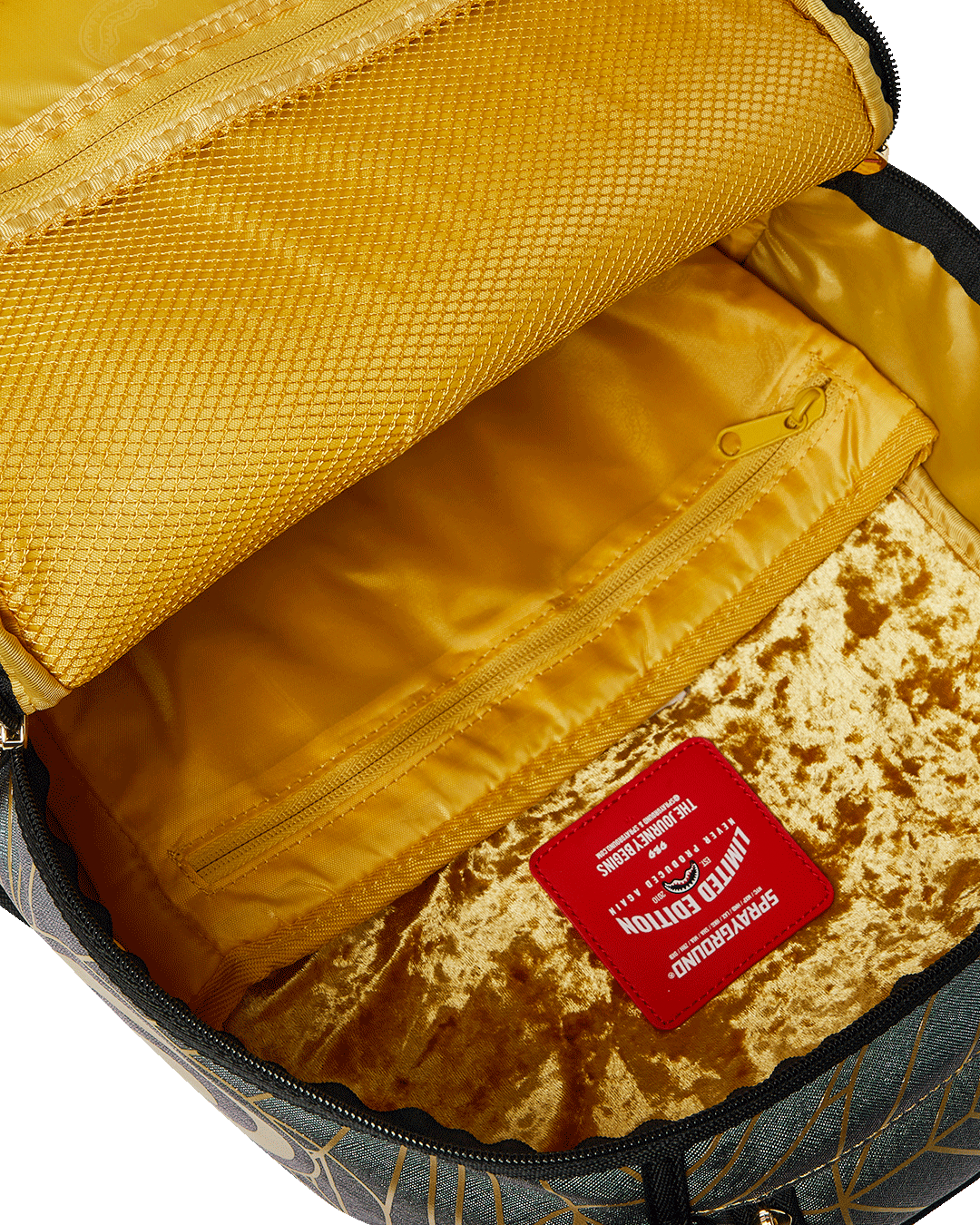 SPRAYGROUND® BACKPACK FOUNDATION CRYSTAL IRIDESCENT SHARK BACKPACK