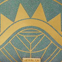 SPRAYGROUND® BACKPACK FOUNDATION CRYSTAL IRIDESCENT SHARK BACKPACK