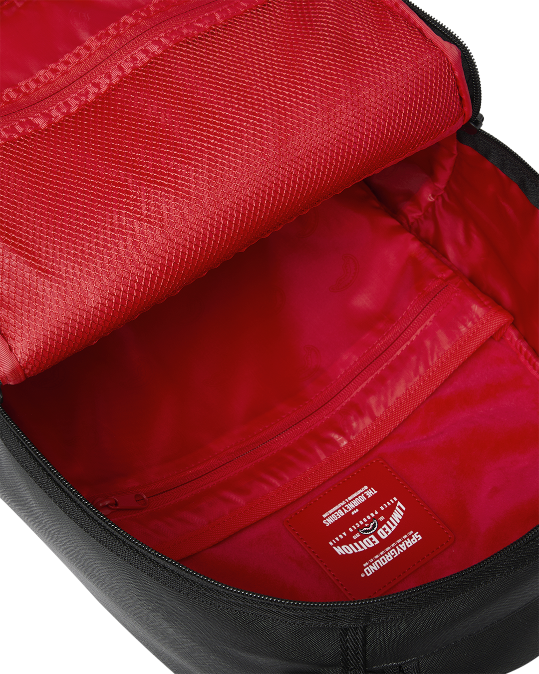 SPRAYGROUND® BACKPACK LUX BLACK GHOST DRIP BACKPACK