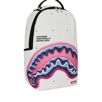 SPRAYGROUNDÂ® BACKPACK SHARK CENTRAL LIQUID CHROME BACKPACK